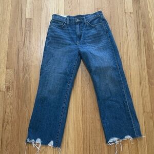 NWT Joe's Jeans The Blake High Rise Wide Leg Crop Minerva Sz 28